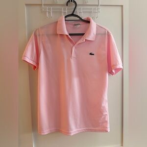 Lacoste women’s Light Pink Pique Polo